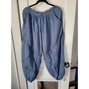 Free People intimately sleep pants xs slate blue